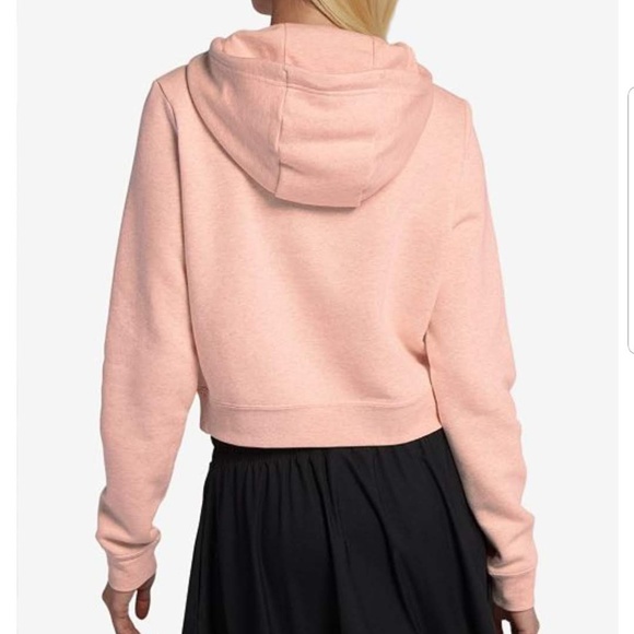 SOLD - Nike Cropped Hoodie Sweatshirt - Picture 2 of 5